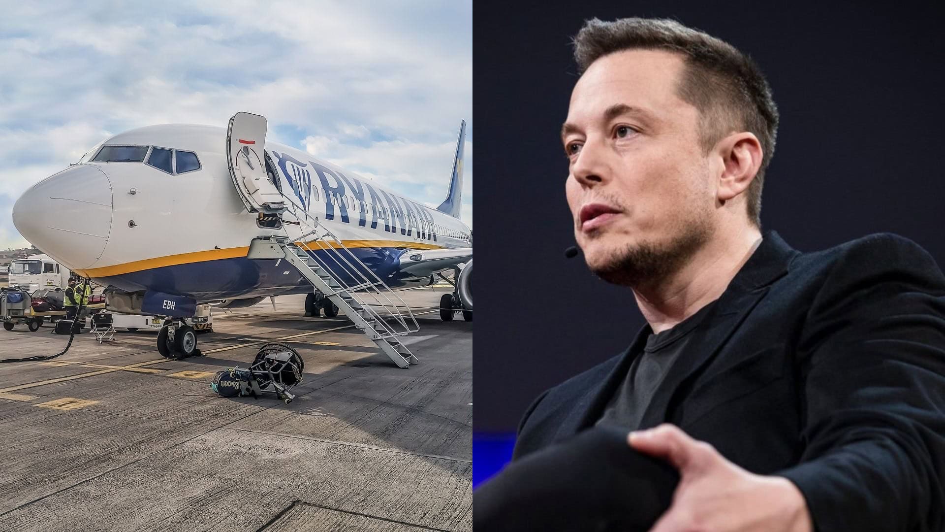 Ryanair, Elon Musk