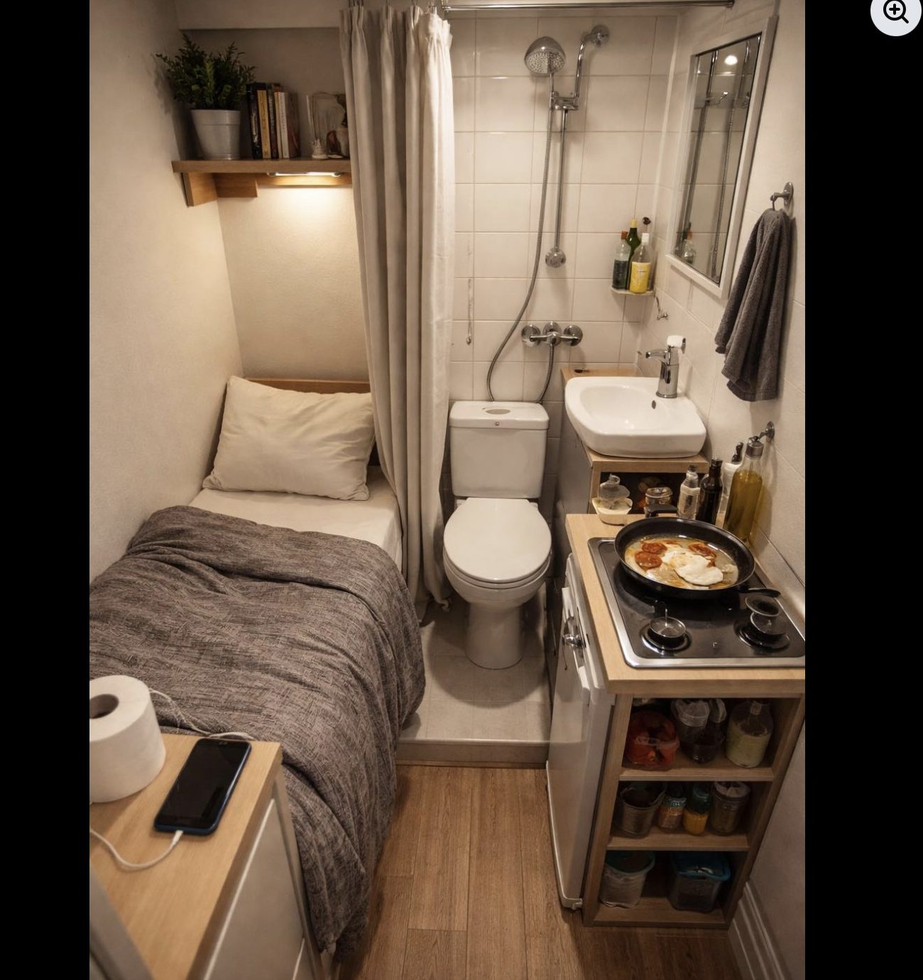 AI obrázok fiktívneho bytu