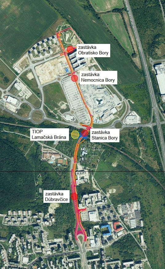 na snimke je nova elektricka do dubravky