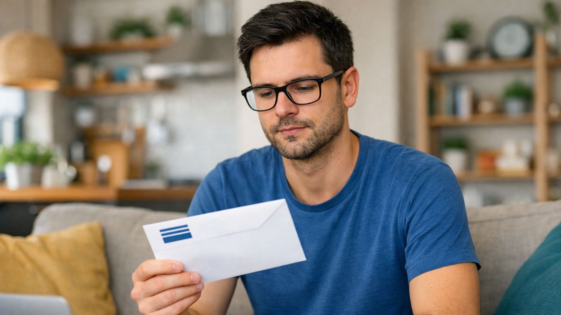 Muž dostal list zo sociálnej poisťovne