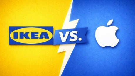 IKEA konkuruje Apple: Ponúka takmer totožný výrobok za zlomok ceny, zákazníci ho vychvaľujú