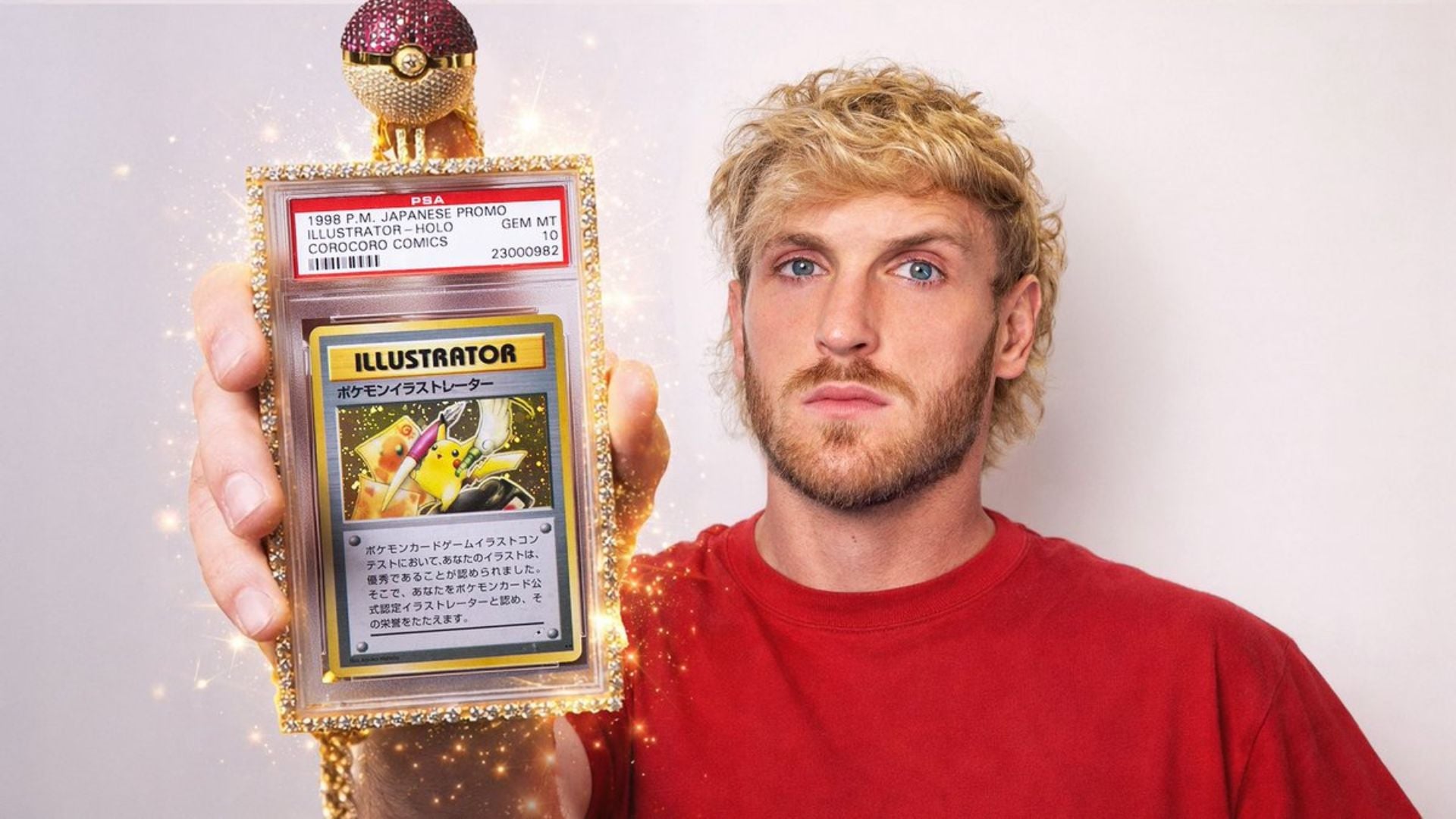 Logan Paul, pokémon kartička