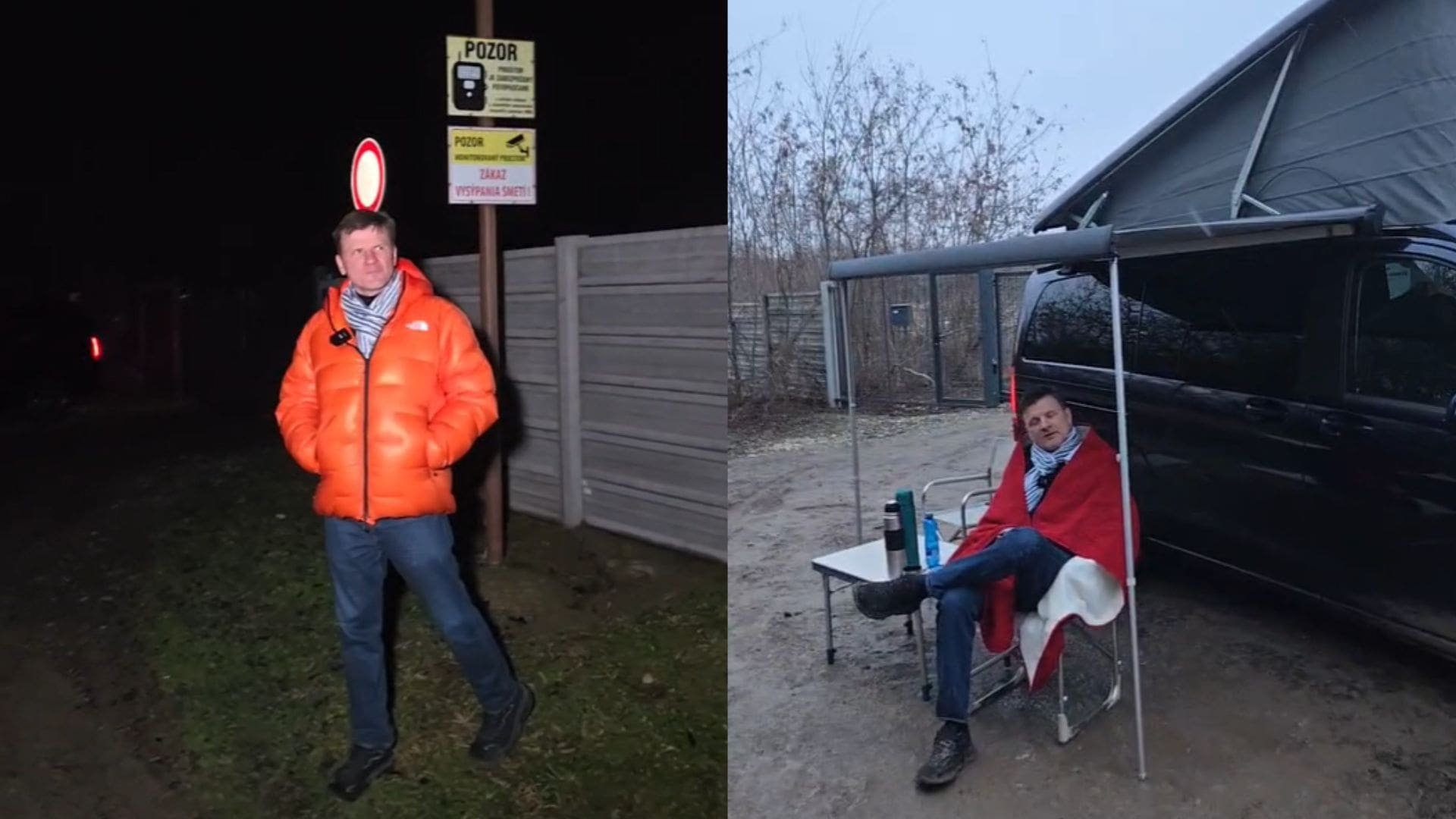 Na snímke Alojz Hlina pred vilou Malanta