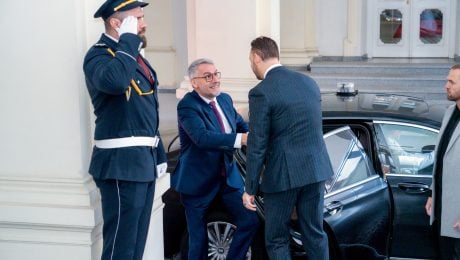 stretnutie ministrov vnútra Českej republiky Lubomíra Metnara a Slovenskej republiky Matúša Šutaja Eštoka