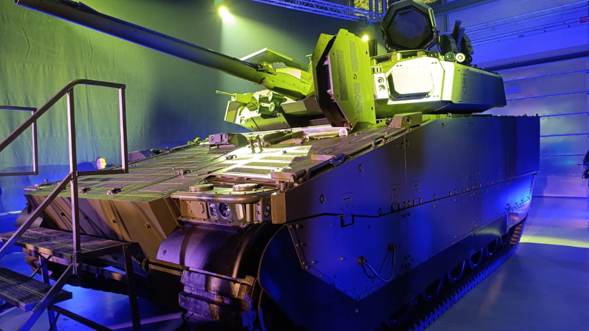 Na snímke bojové vozidlo CV9035 MkIV