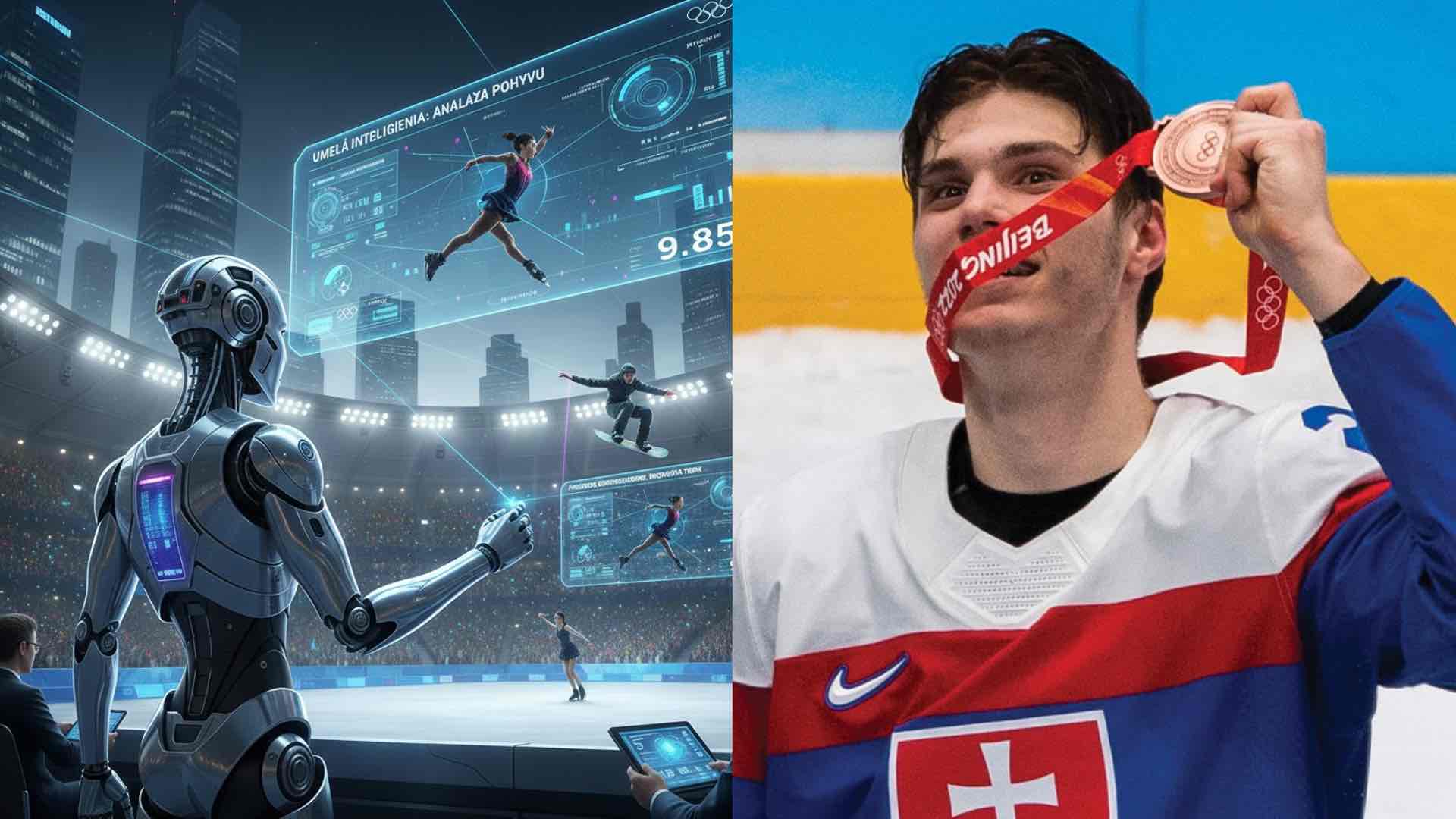 na snímke je ai na olympiáde, umelá inteligencia