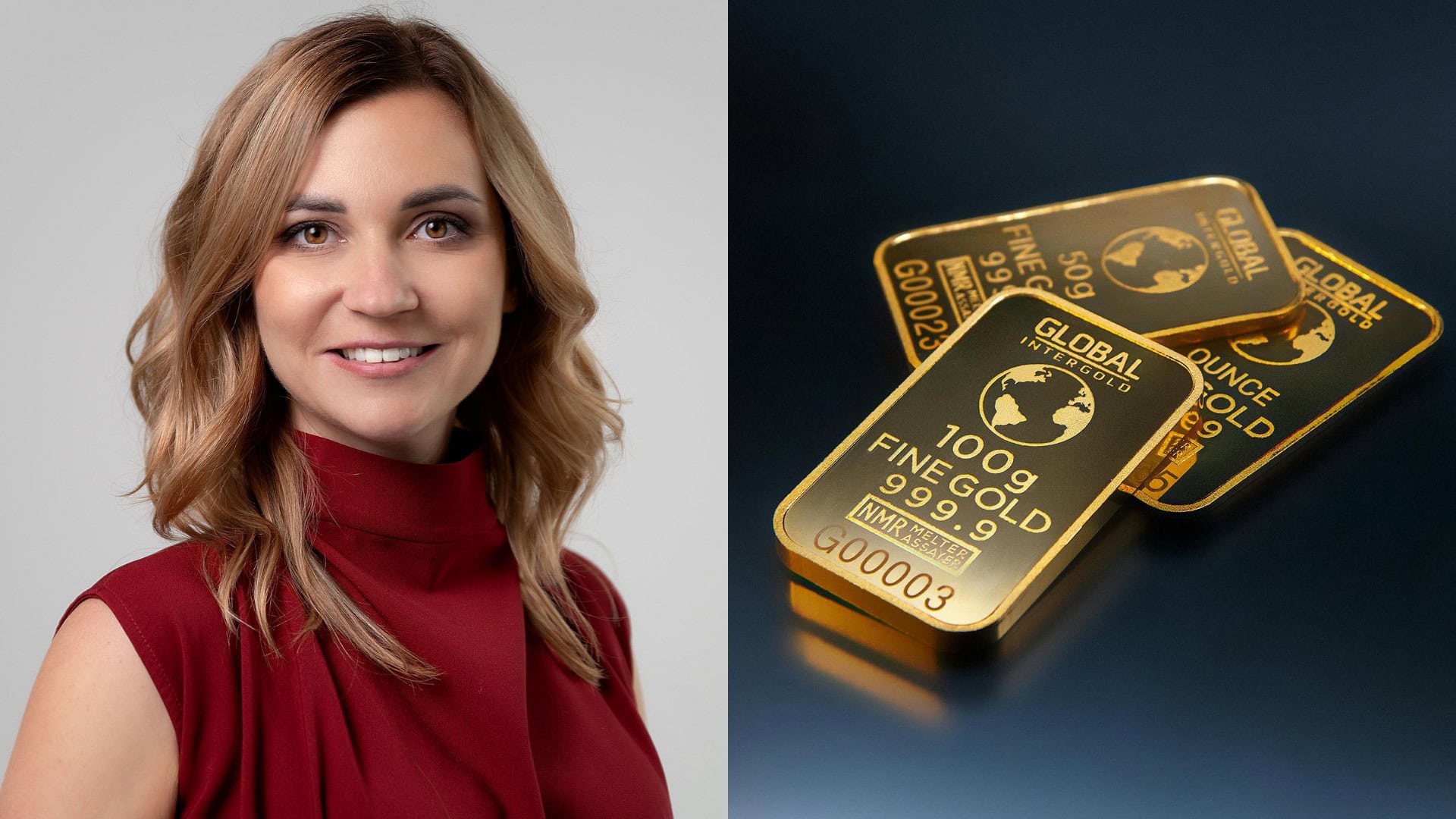 na snímke je Zuzana Dvorská, zlato