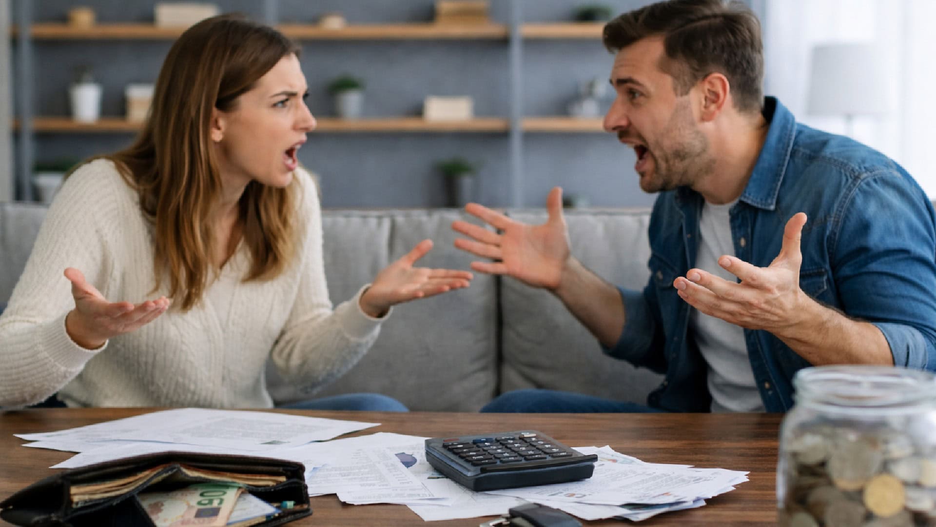 finančný stres a nevera