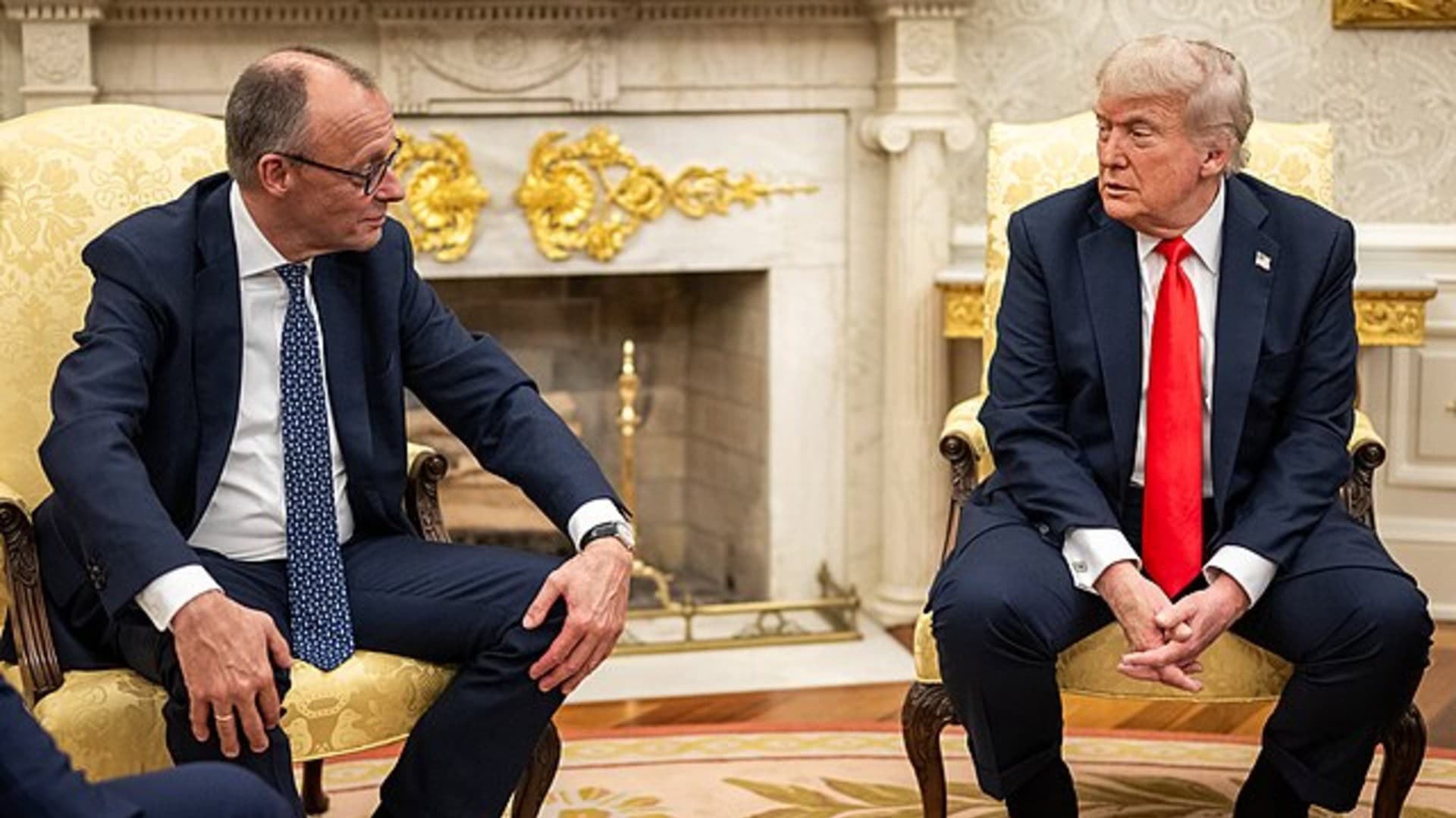 Nemecké zlato stráži Donald Trump