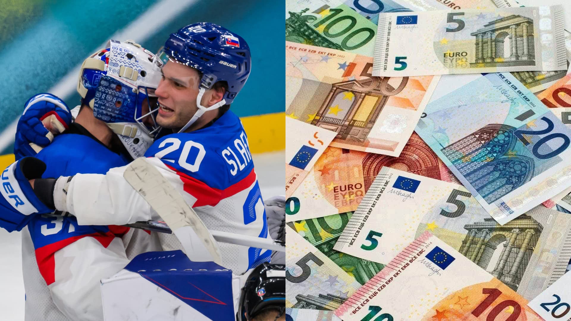 Slafkovský, peniaze