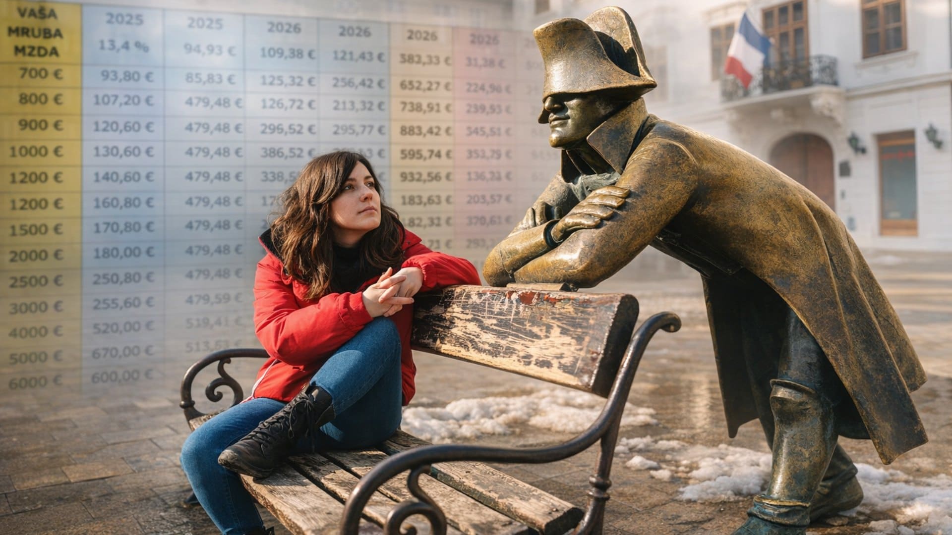 konsolidácia, relány príjem , mzdy 2026