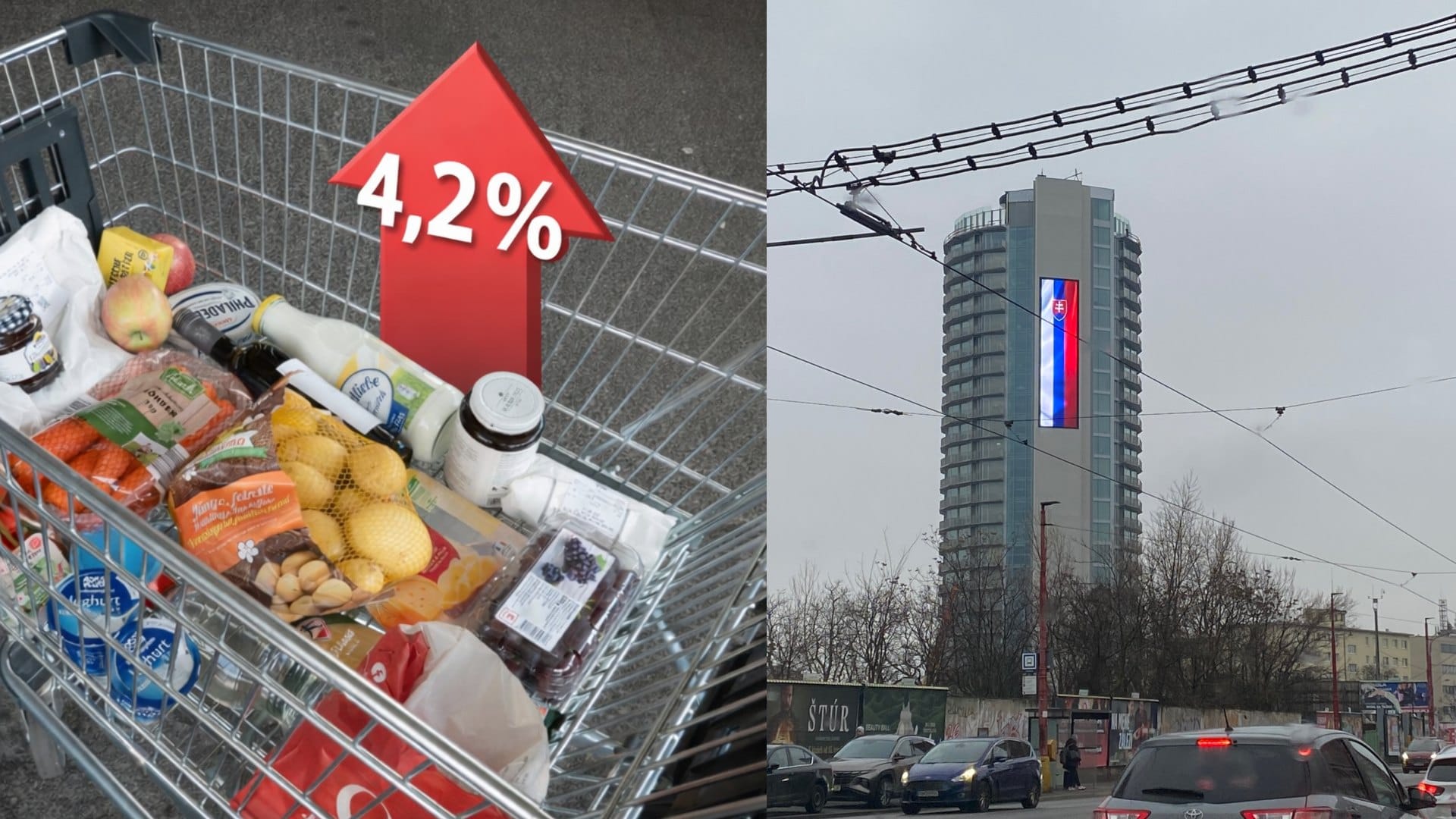 Slovensko má najvyššiu infláciu v eurozóne