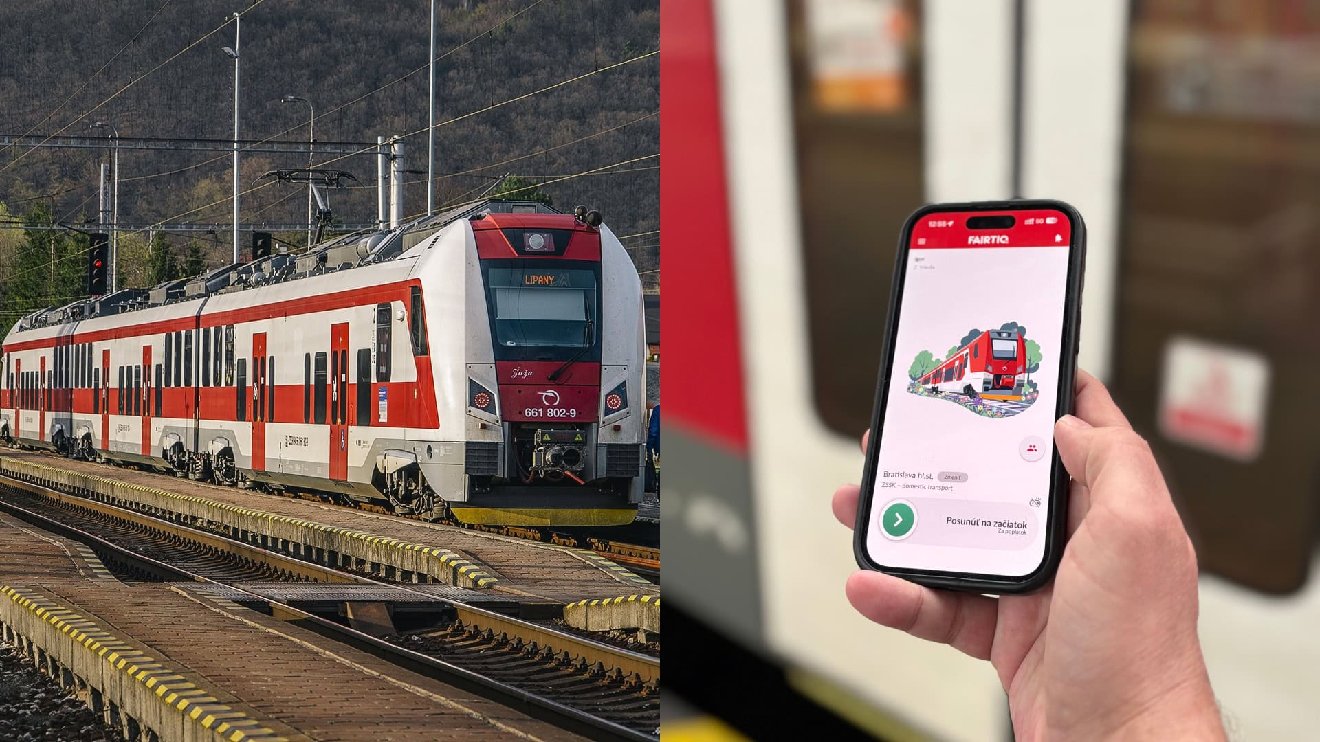 zssk, aplikácia FAIRTIQ