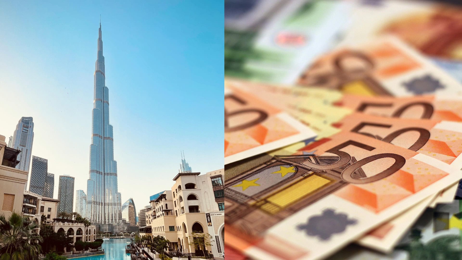 na snimke je dubaj a peniaze