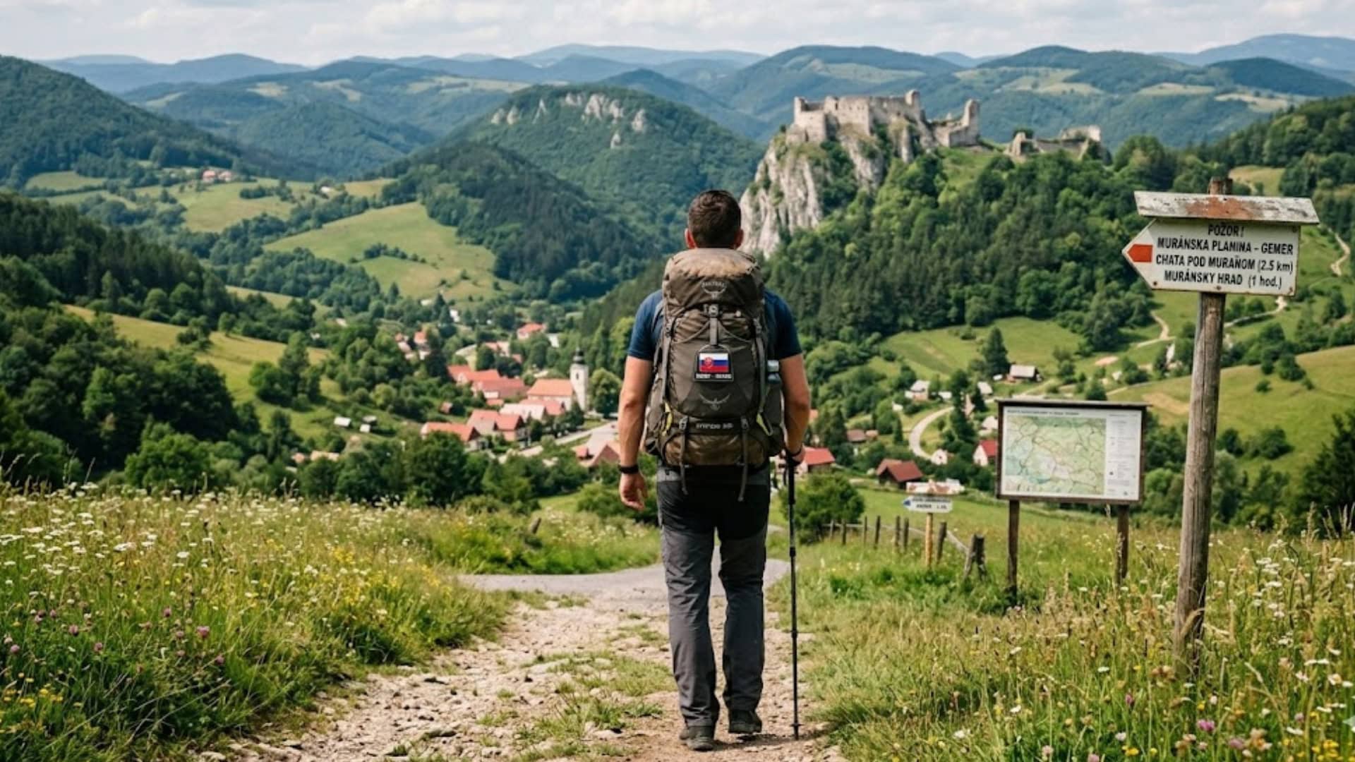na snimke je gemer, turista, slovensko, region