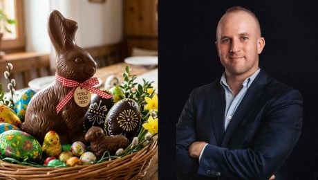 na snimke je marek bohunický a velka noc, kakao