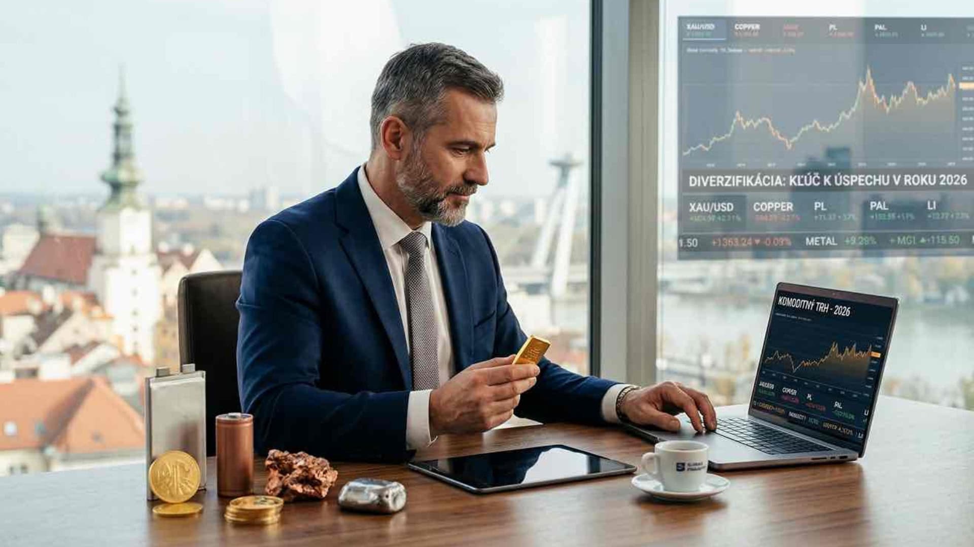 na snimke su drahe kovy, investor