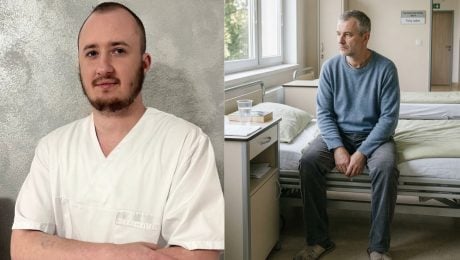 Leonard Kovačik, pacient