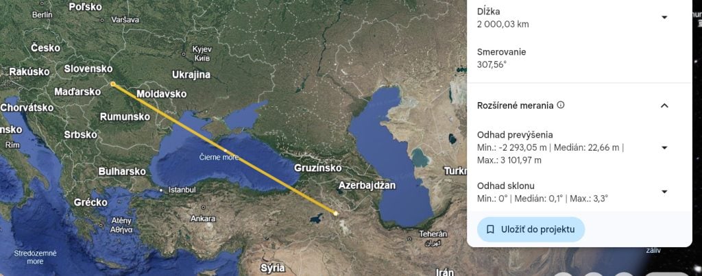 Dolet 2 000 km dosiahne v Európe severné Rumunsko