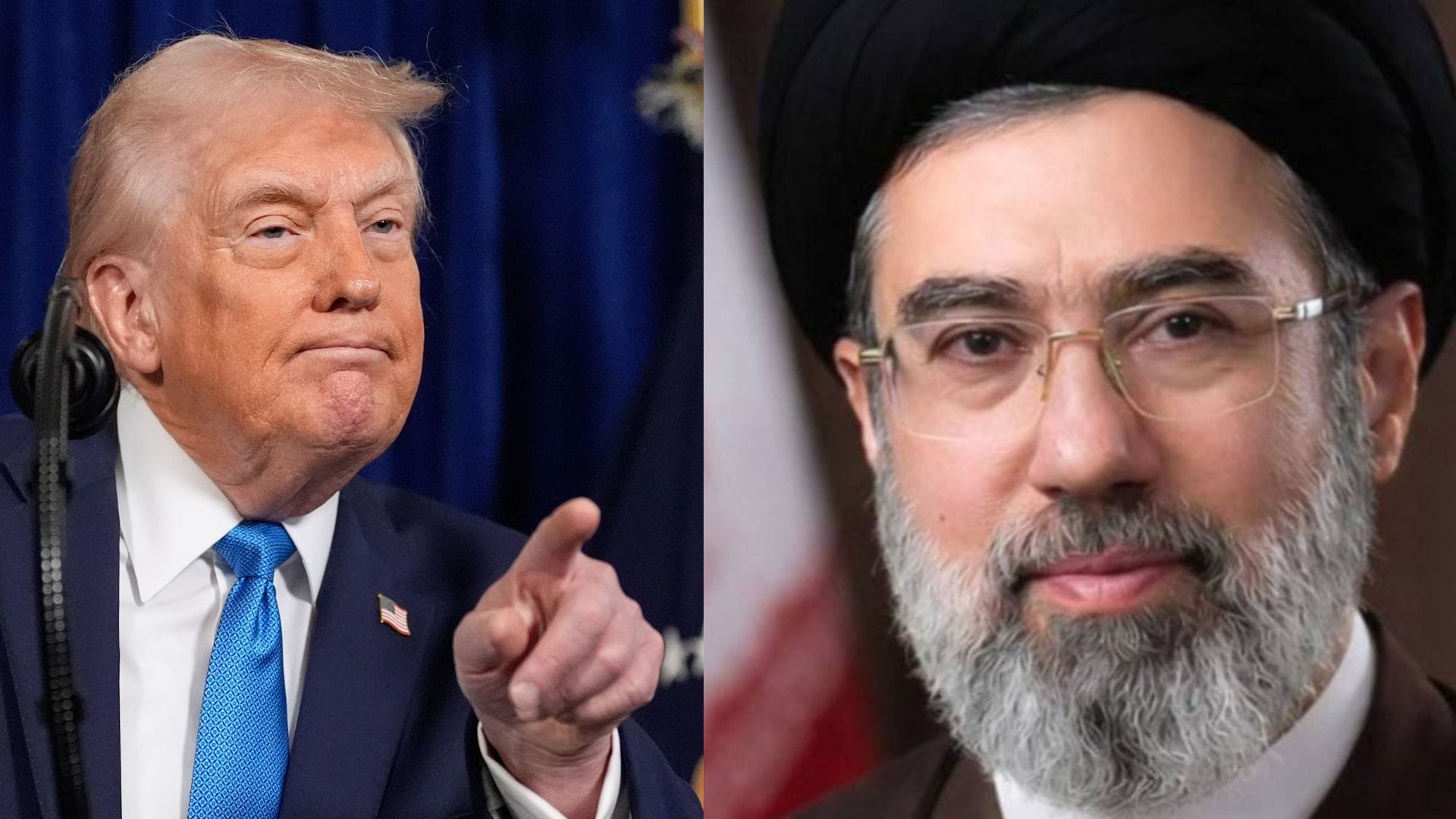 Trump a Modžtab Chameneí