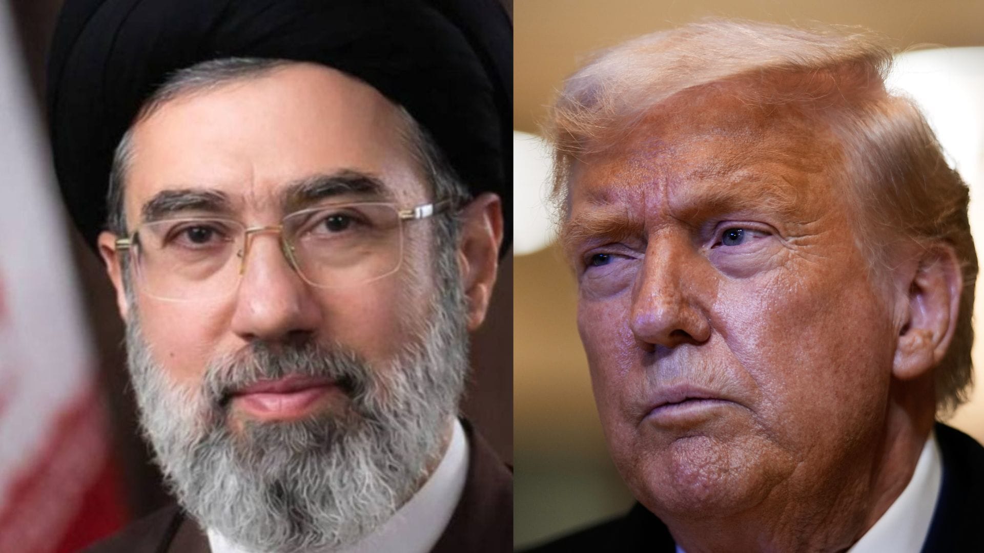 Donald Trump a Modžtab Chameneí