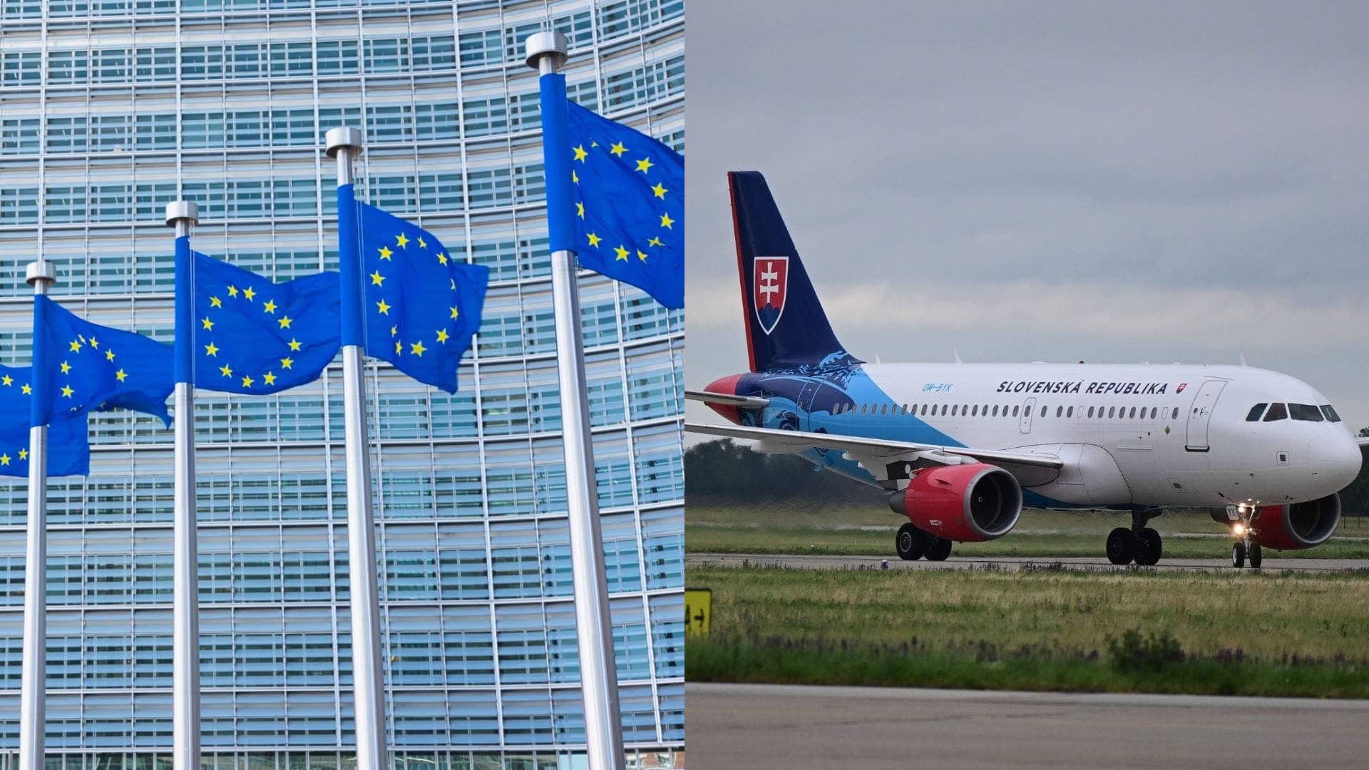 Európska únia, lietadlo