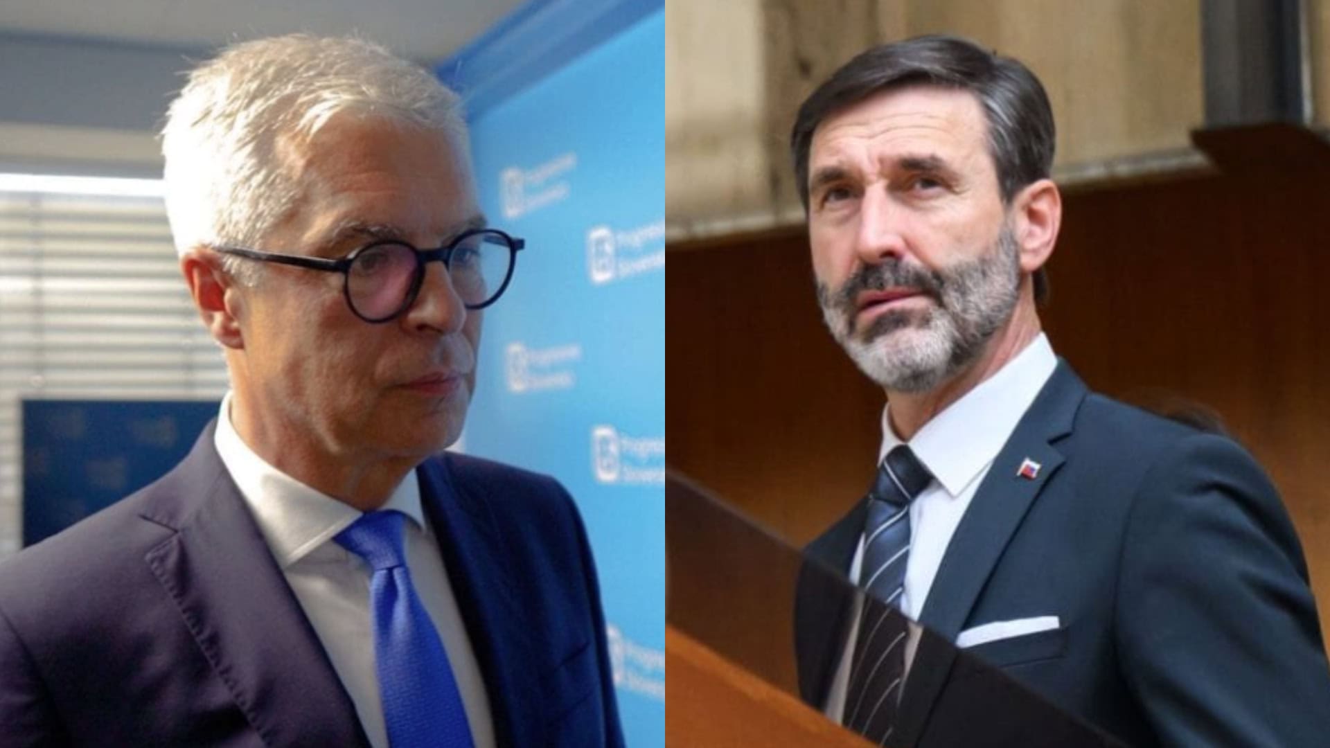 Na snímkach Korčok a Blanár.