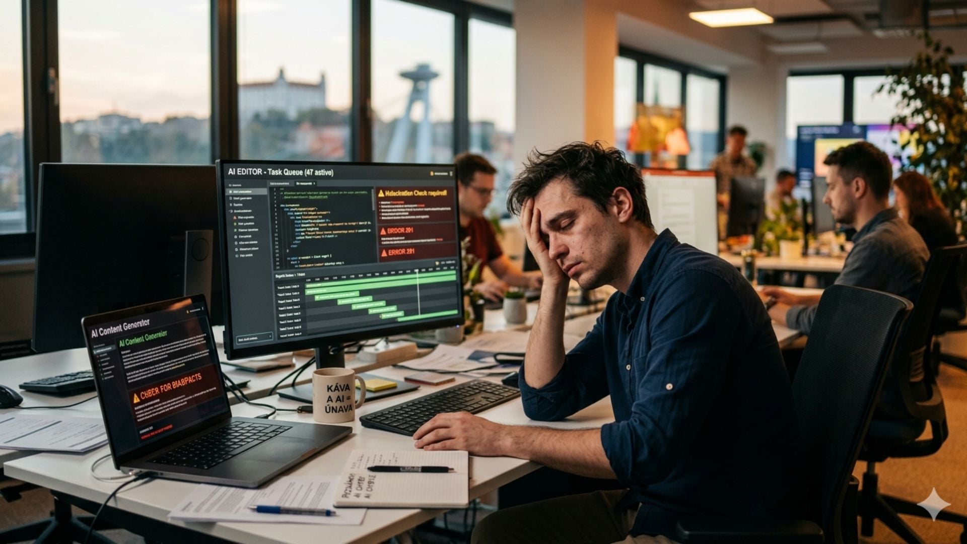 vyhorenie v práci, umelá inteligencia