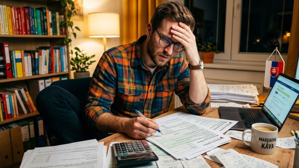 chyby pri daňovom priznaní, daňové priznanie