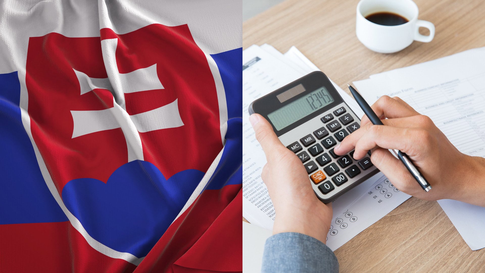 Slovensko má nižšie príjmy