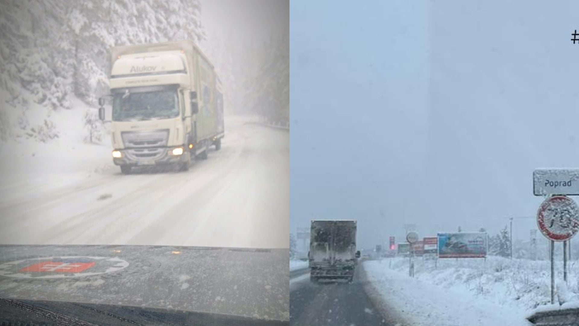 Úsek cesty Pusté pole – Vernár – Hranovnica je obojsmerne neprejazdný