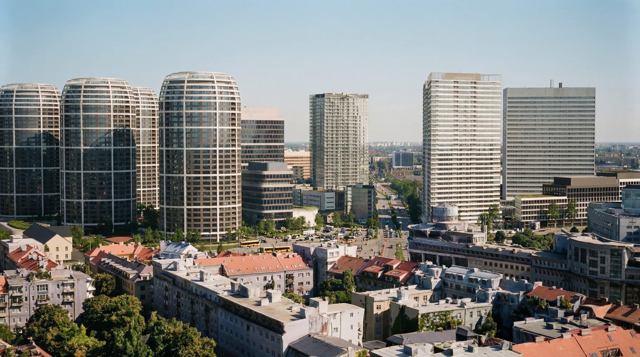 na snimke je skypark, bratislava