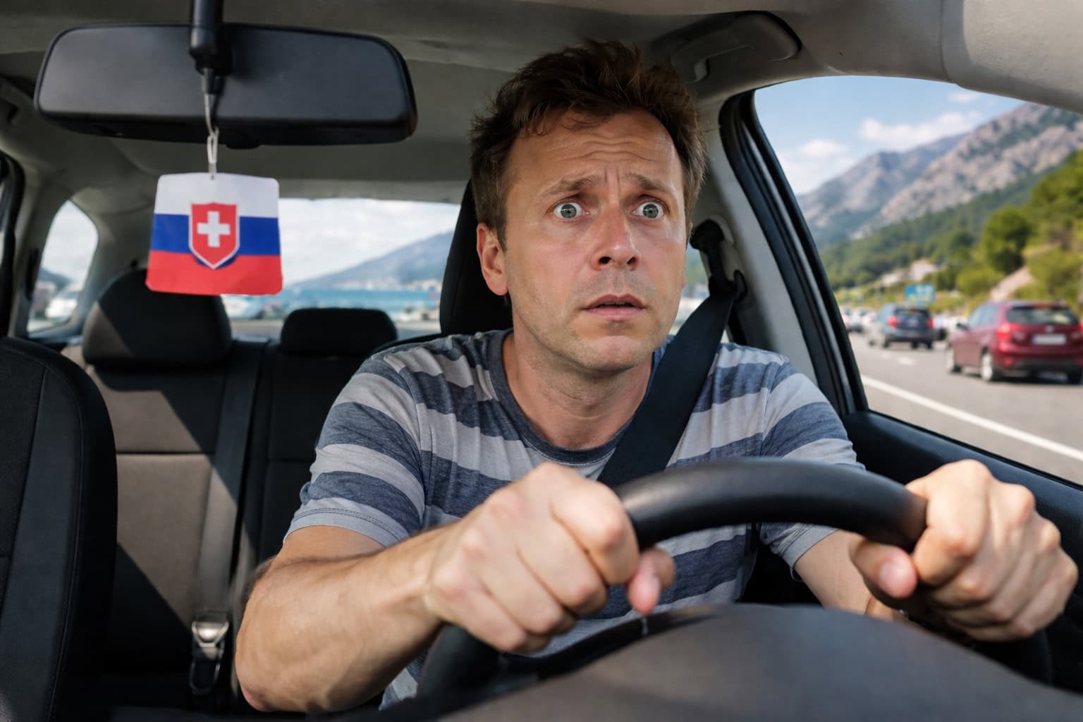 Slovák na ceste do Chorvátska