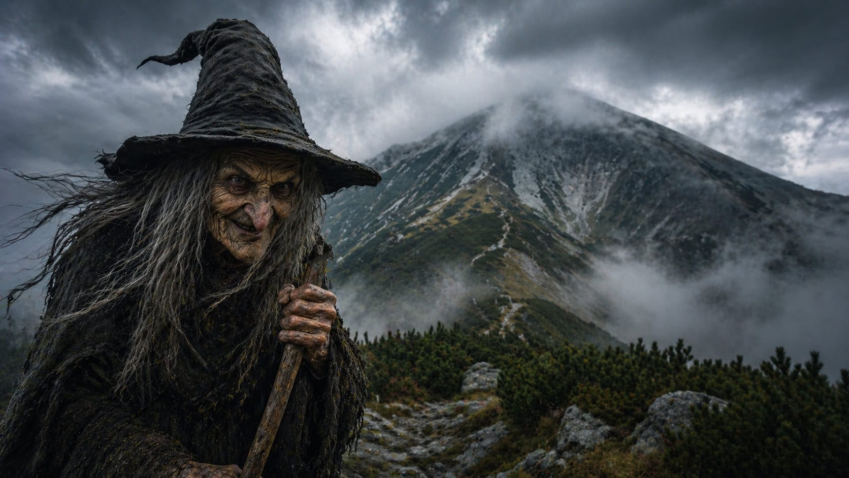 ježibaba, Babia hora