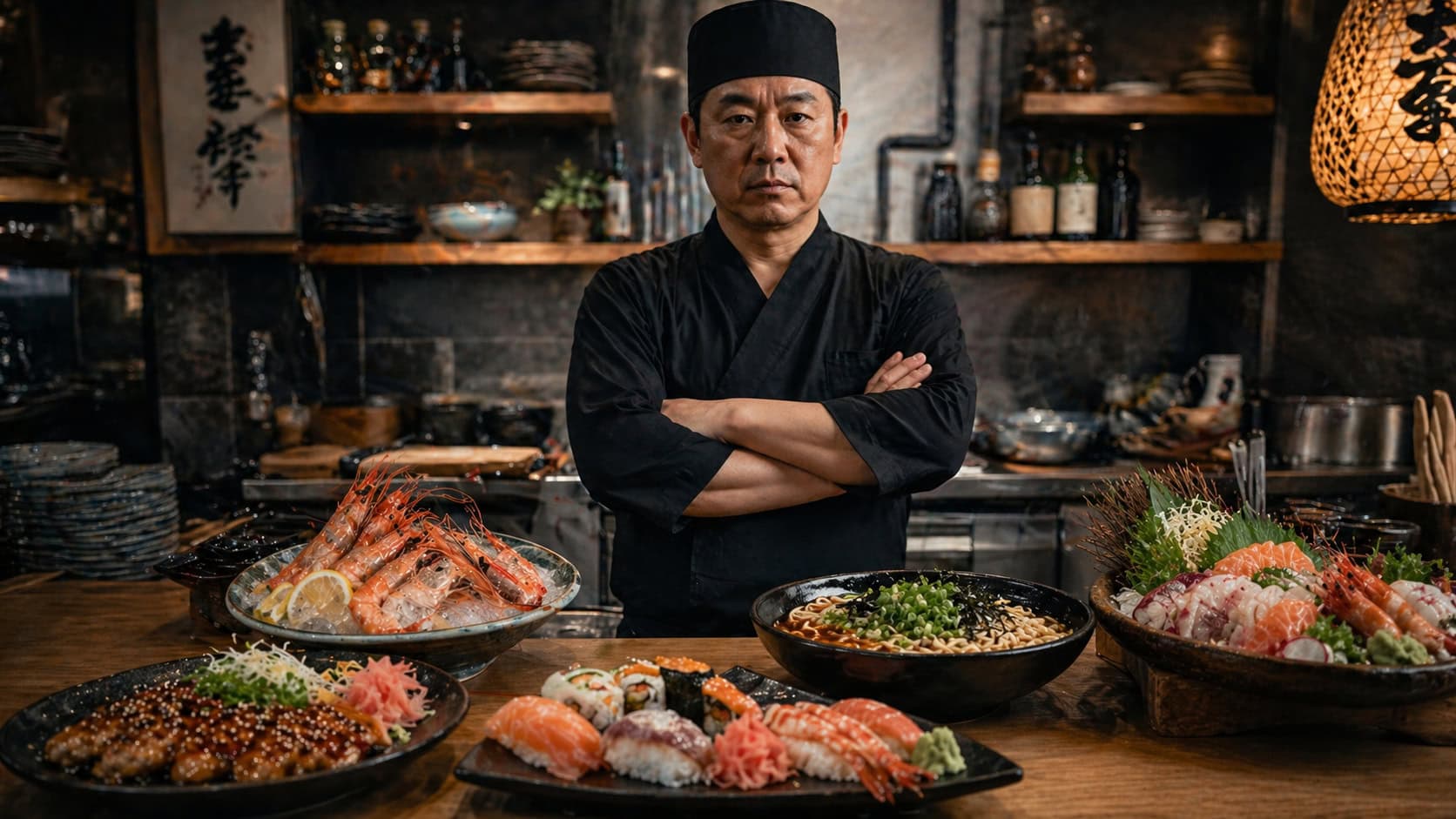 ázijské jedlo, japonec