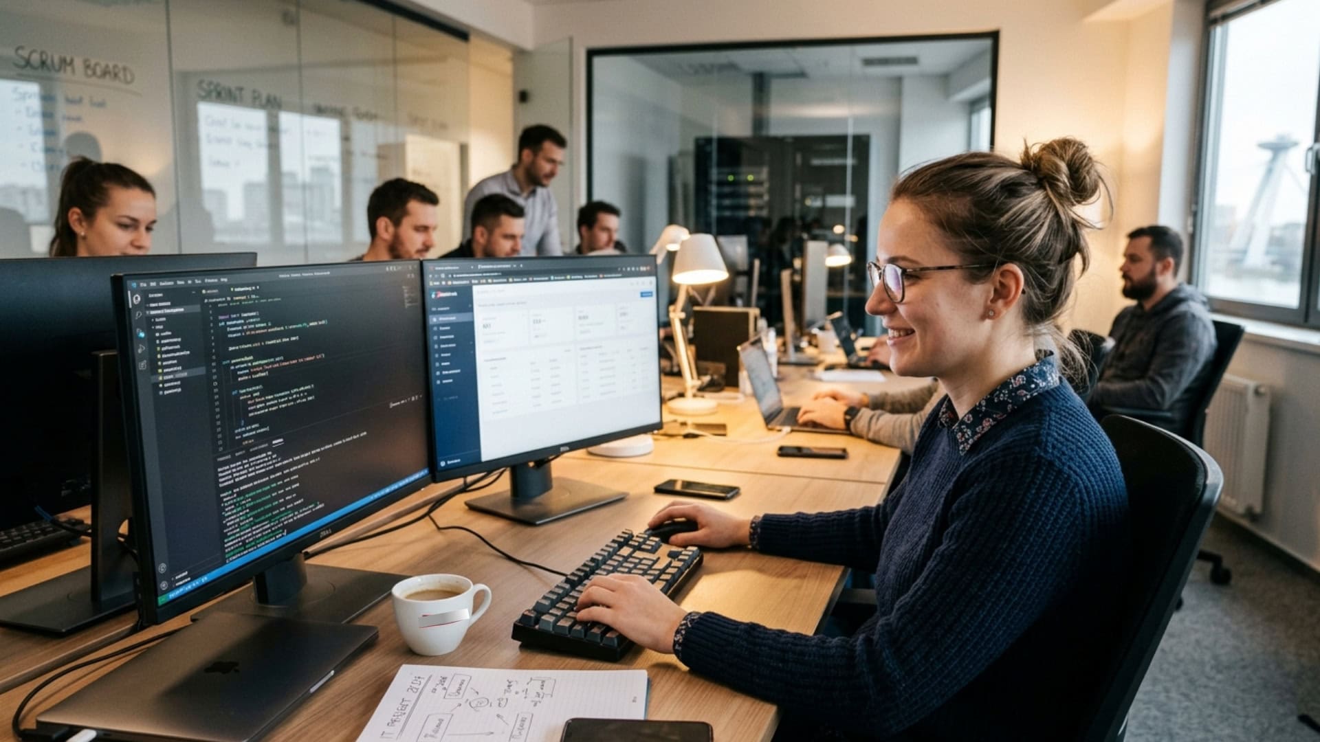 NA SNIMKE SU ZENY V IT, IT SEKTOR