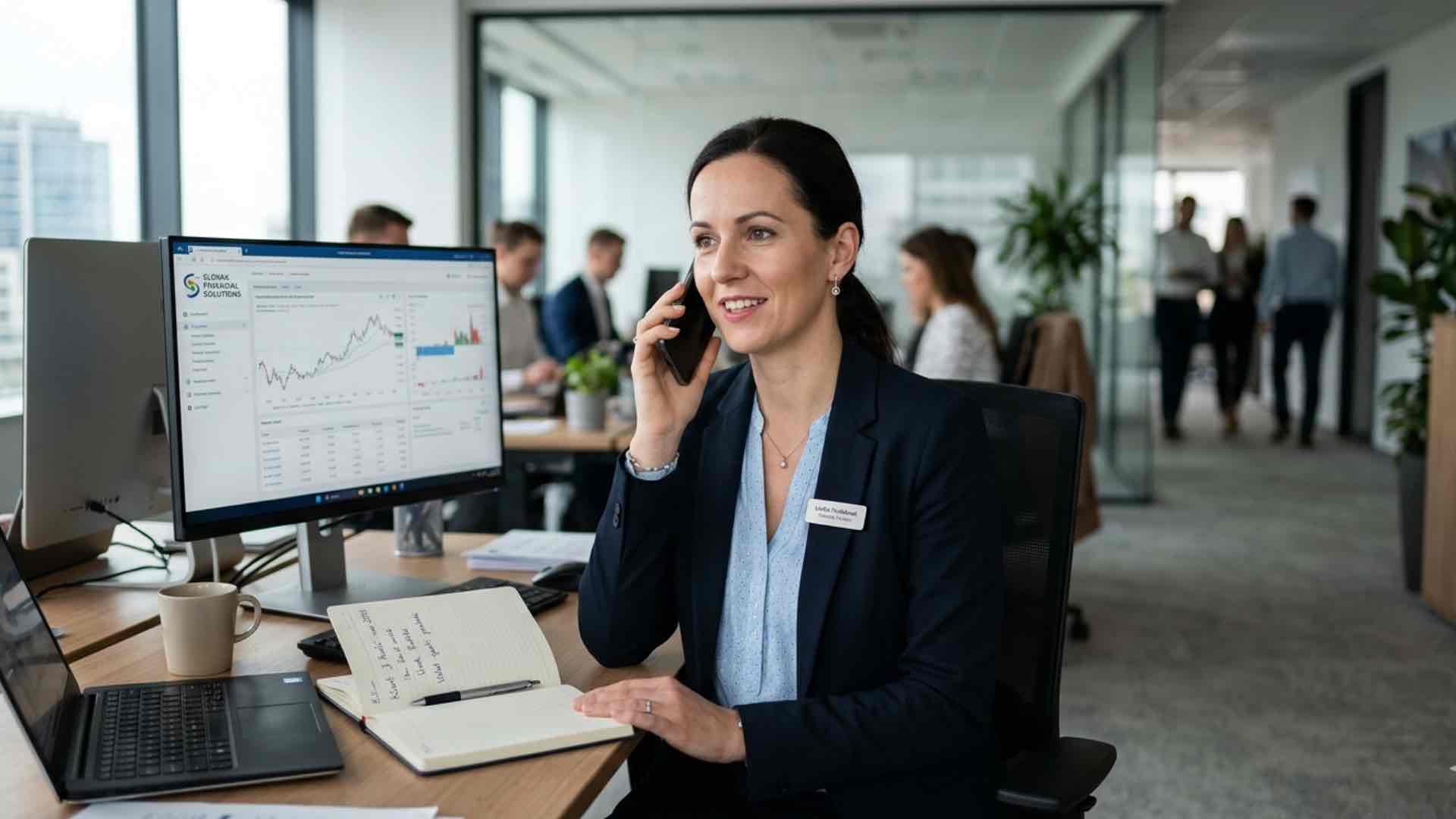 na snimke su online financne sluby cez telefon, zmluvy