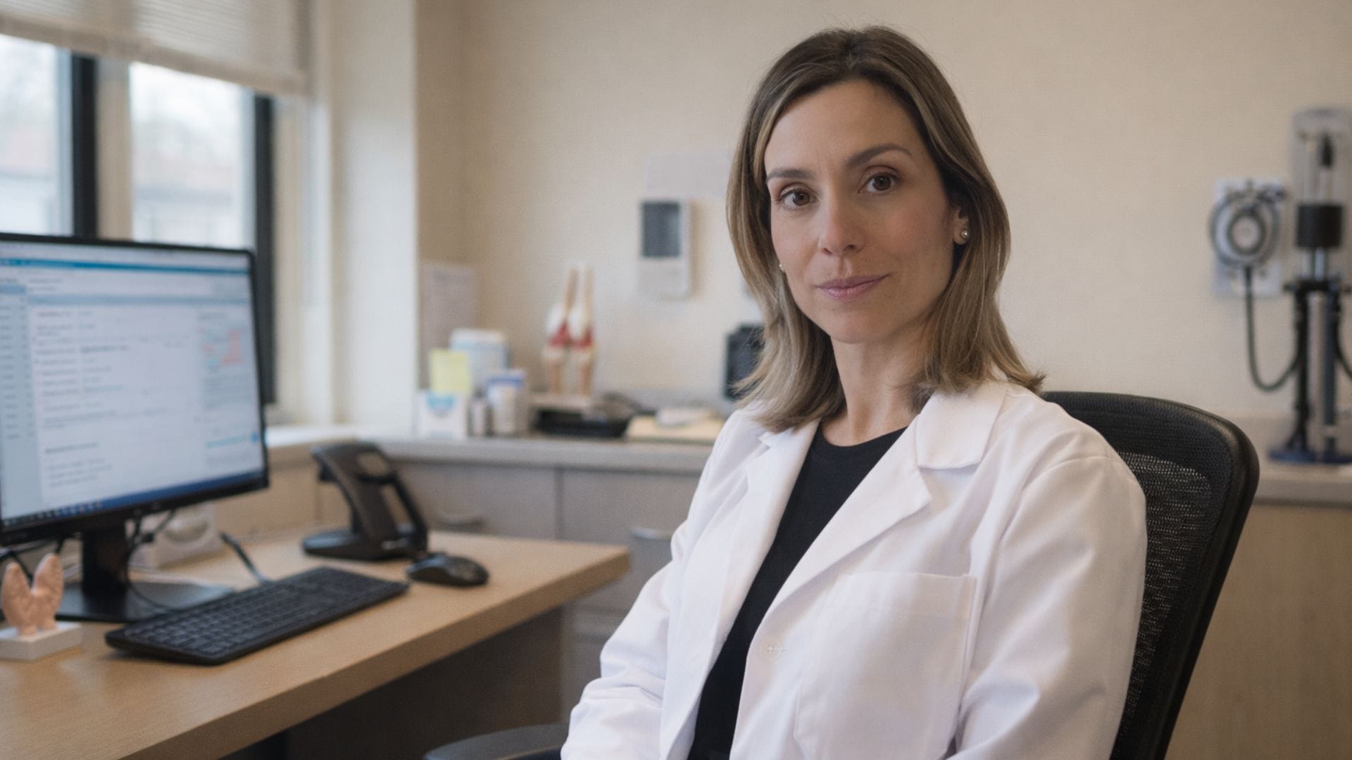 lekárka v ordinácii