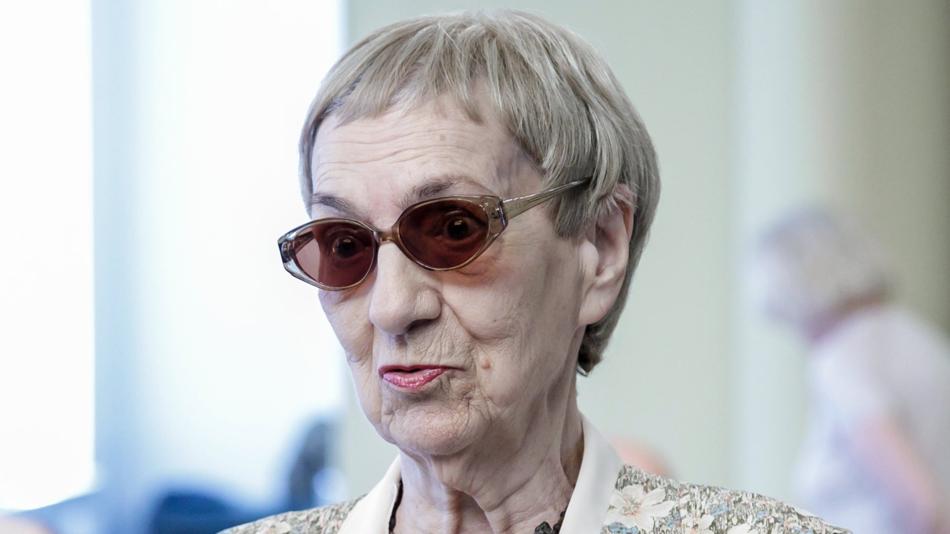 Na snímke Viera Hegerová.