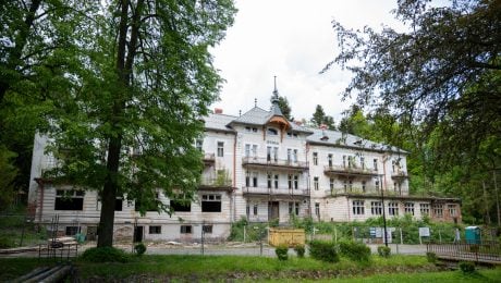 Na snímke hotel Dukla v Bardejovských kúpeľoch.