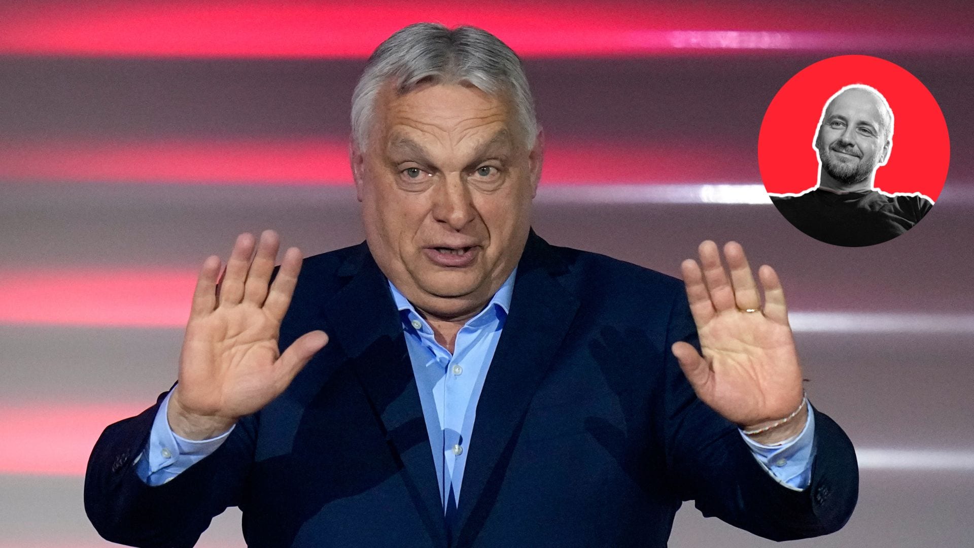 Na snímke Viktor Orbán