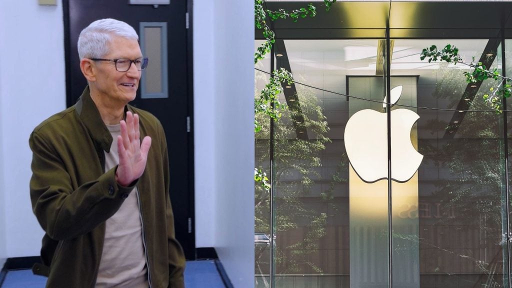 Na snímke je Tim Cook, súčasný CEO spoločnosti Apple