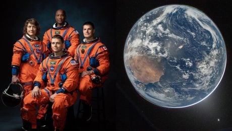 Artemis II na polceste k Mesiacu: Astronauti posielajú prvé fotky Zeme, od úžasu „zašpinili“ okná
