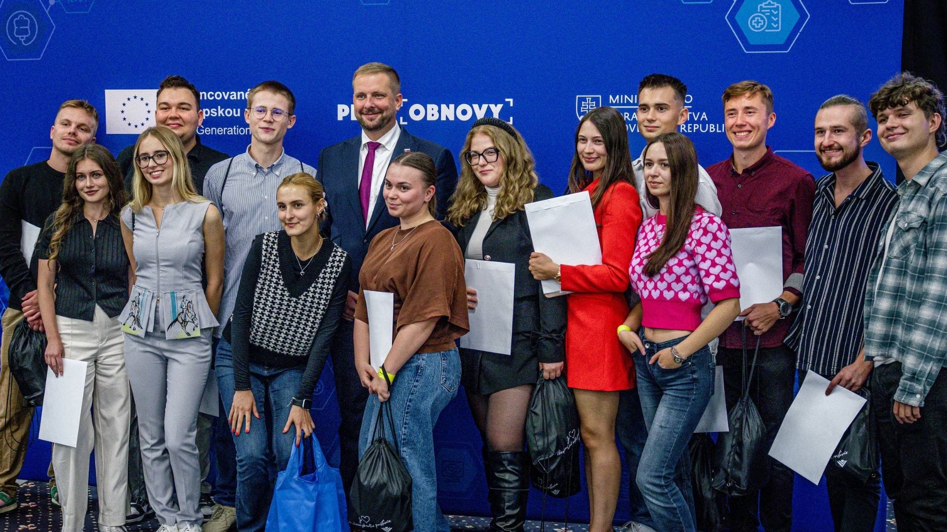 Kamil Šaško a študenti