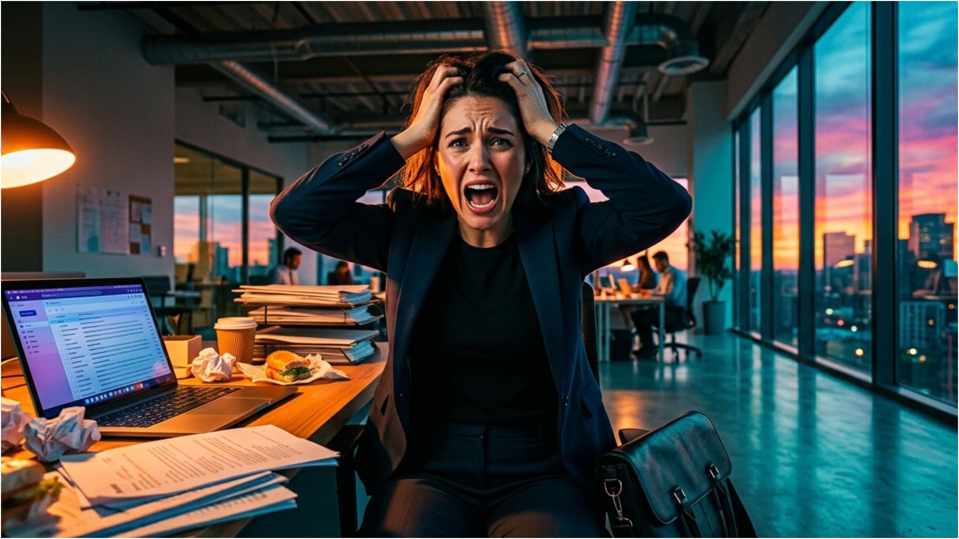 katastrofizácia, žena, práca