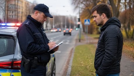 policajt, muž, pokuta