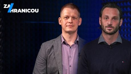 Za hranicou Jozef Hrabina a Ivan Bilohuščin