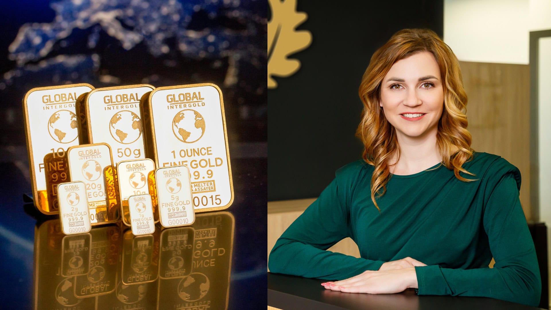 na snimke je zlato a Zuzana Dvorská