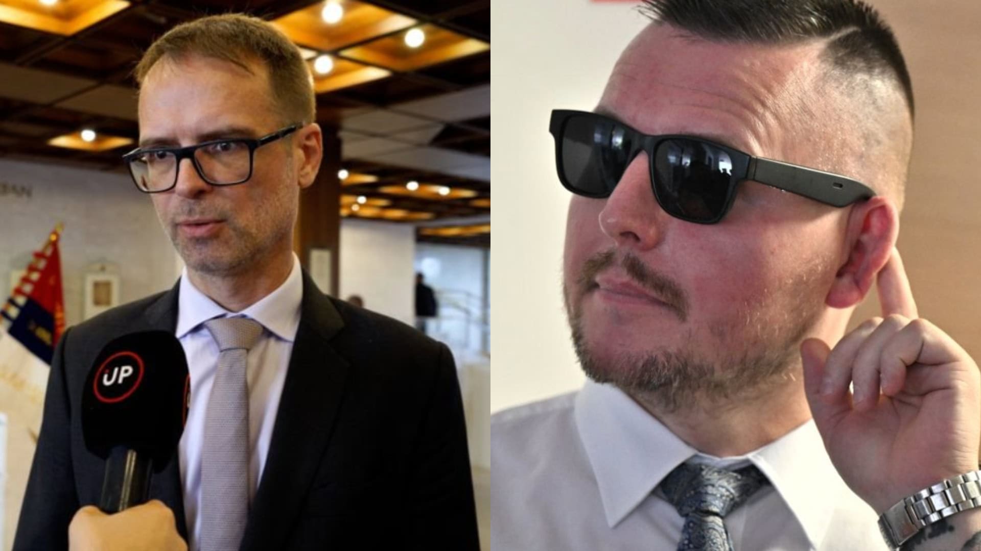 Na snímkach Tomáš Szalay a Danny Kollár.