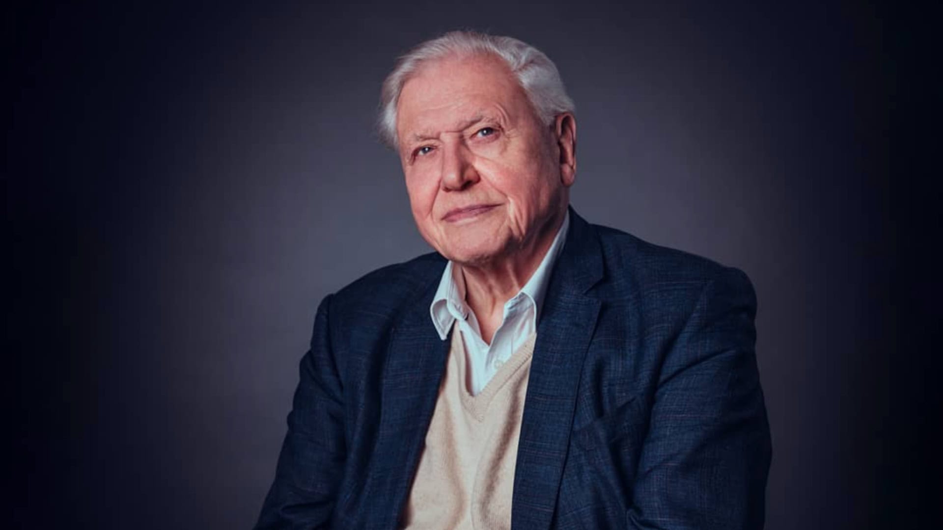 Na snímke David Attenborough.